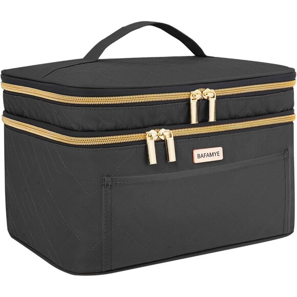 Handbags - Womens Travel Makeup Bag Women, Large Cosmetic Case, Organizer for Travel-Size